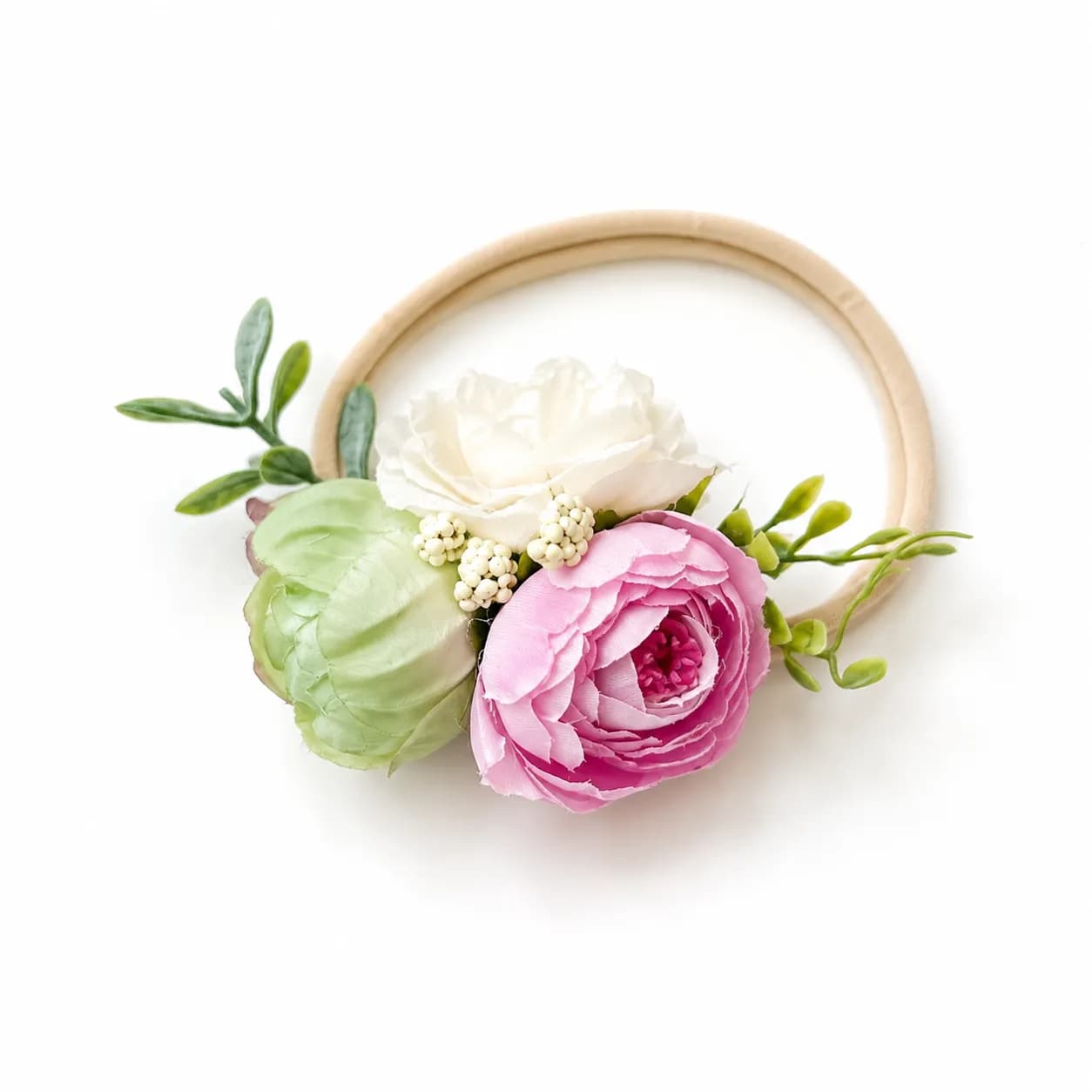Pastel floral headband
